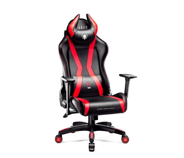 Diablo Chairs X-Horn 2.0 Normal Size Czarno-czerwony - 1192260 - zdjęcie
